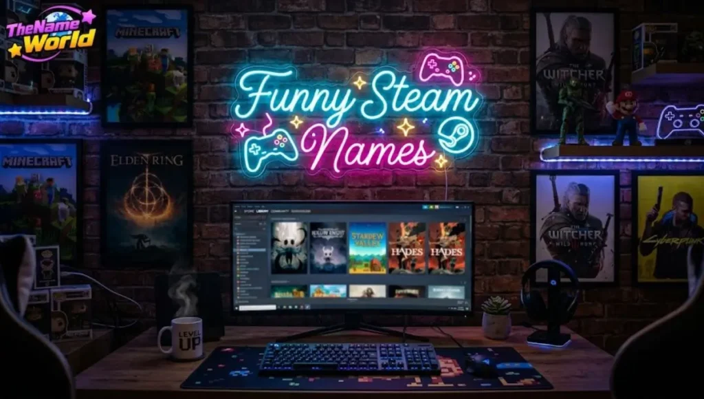1. Funny Steam Names
