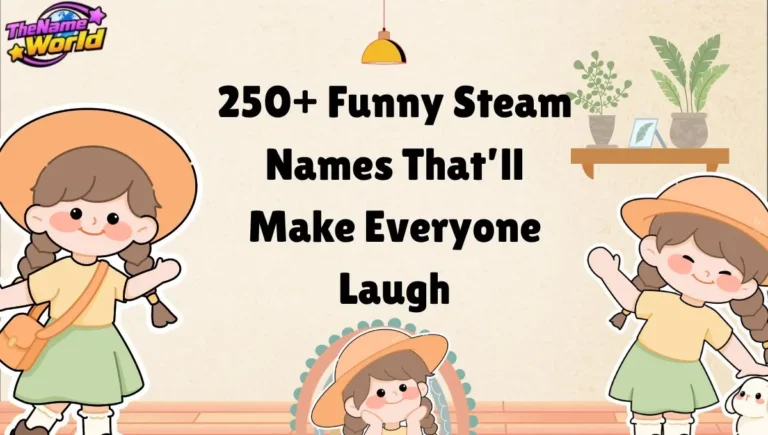 250+ Funny Steam Names