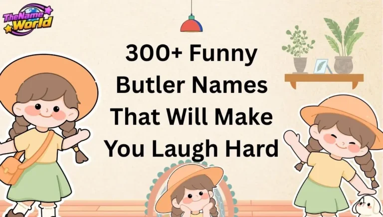 300+ Funny Butler Names That Will Make You Laugh Hard