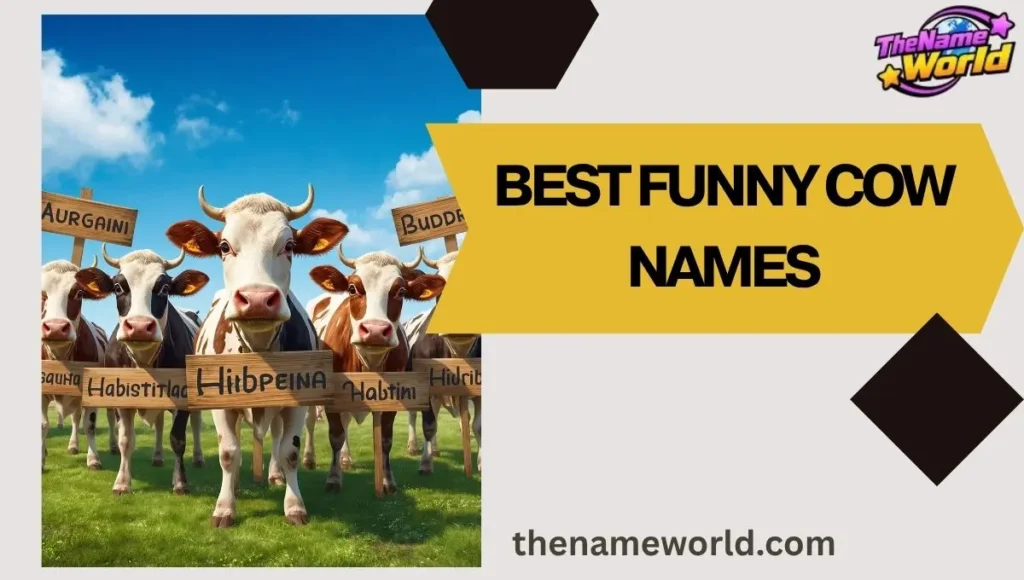 Best Funny Cow Names