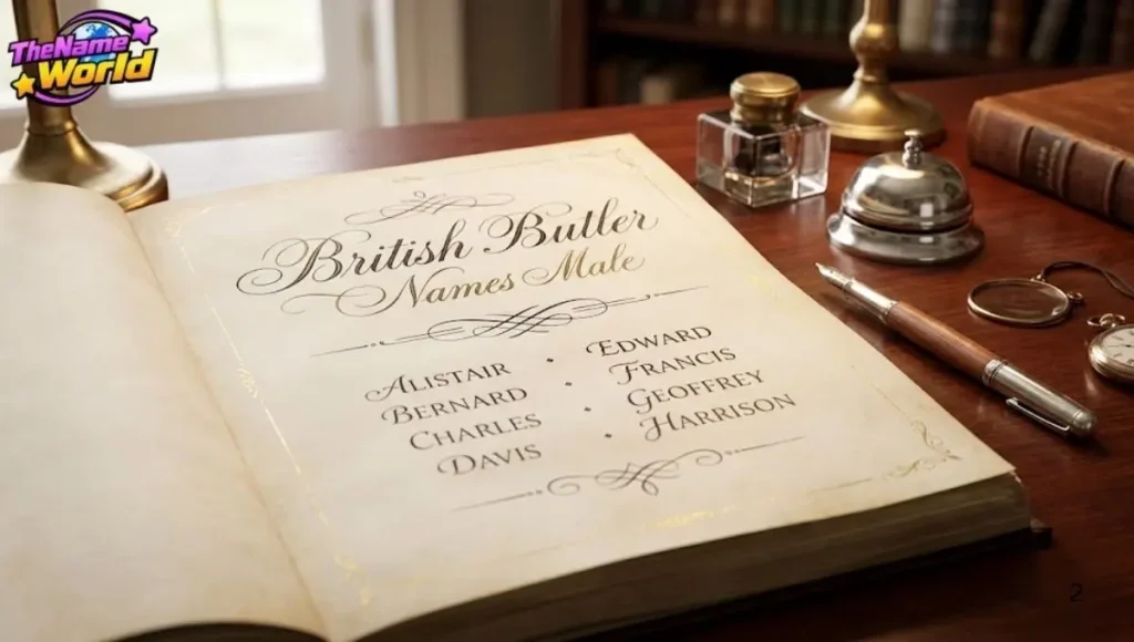 British Butler Names Male