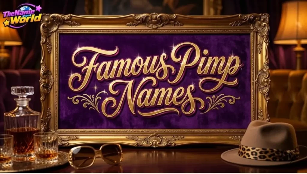 Famous Pimp Names