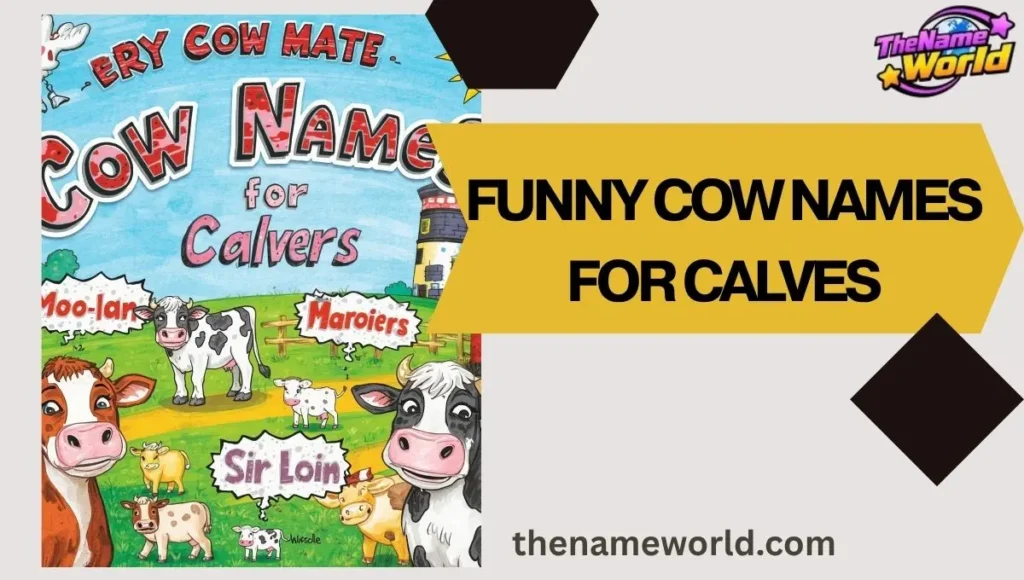 Funny Cow Names for Calves