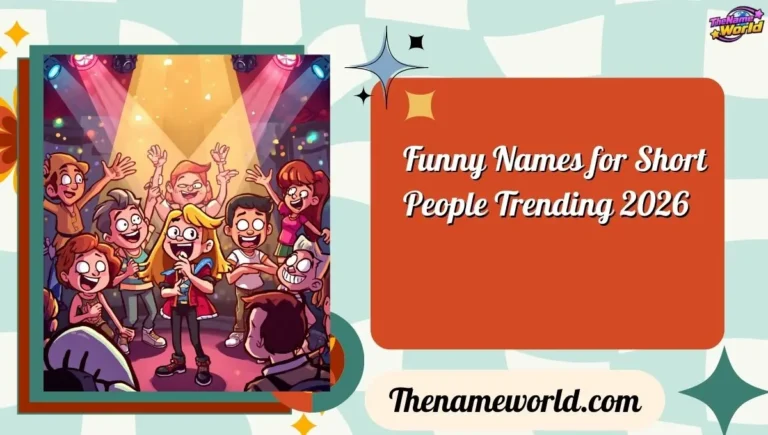 Funny Names for Short People Trending 2026