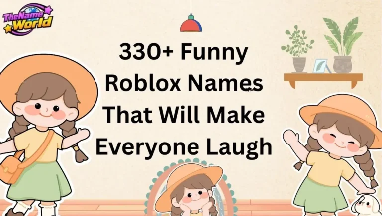Funny Roblox Names