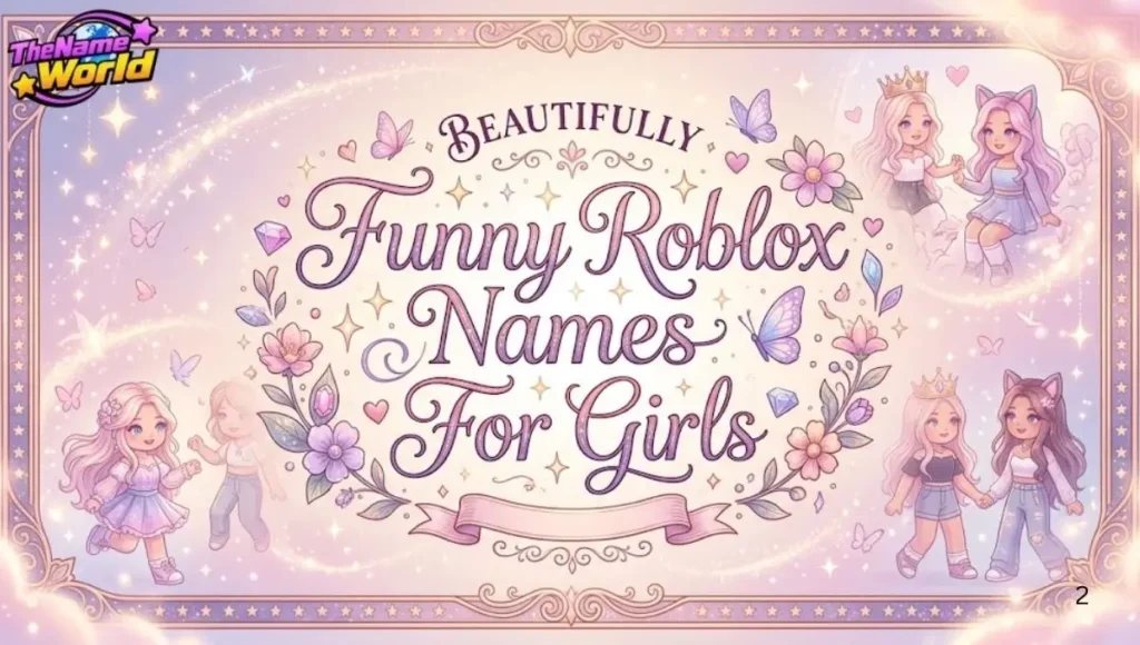 Funny Roblox Names For Girls