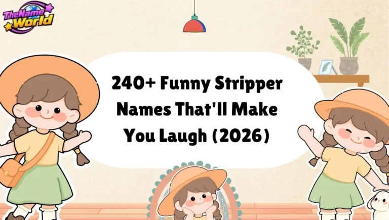 Funny Stripper Names