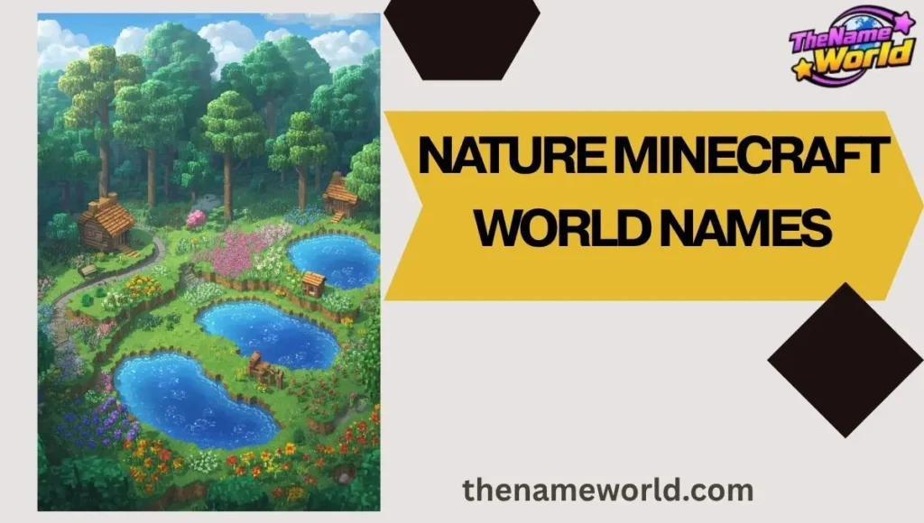 Nature Minecraft World Names