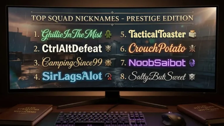 Funny COD Names