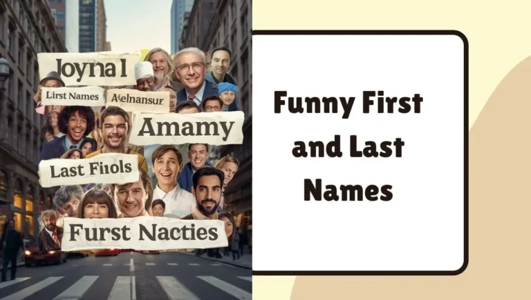 Funny First and Last Names