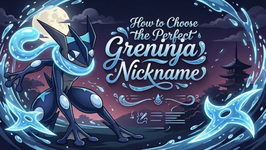 How to Choose the Perfect Greninja Nickname 